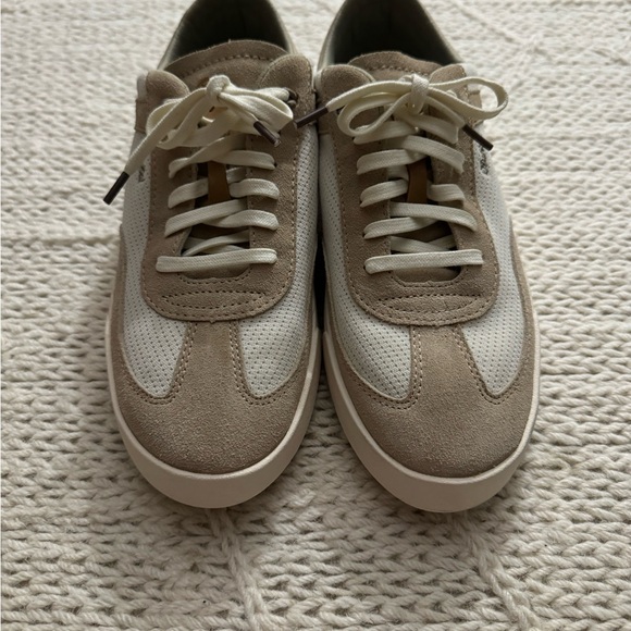 Women’s OluKai Beige and White Sneakers - Picture 1 of 4
